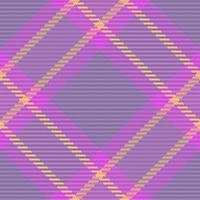 Seamless check pattern. Texture plaid textile. Tartan fabric background vector. vector