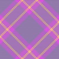 Seamless check pattern. Texture plaid textile. Tartan fabric background vector. vector