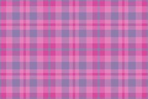 Textile check seamless. Background vector texture. Plaid tartan pattern fabric.