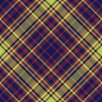 Texture seamless pattern. Background fabric tartan. Plaid textile check vector. vector