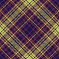 Texture seamless pattern. Background fabric tartan. Plaid textile check vector. vector