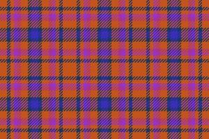 Fabric textile seamless. Plaid background tartan. Texture check pattern vector. vector