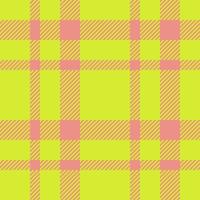 Fabric pattern textile. Plaid seamless background. Check tartan vector texture.