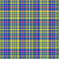 Pattern seamless background. Check textile texture. Tartan fabric plaid vector. vector