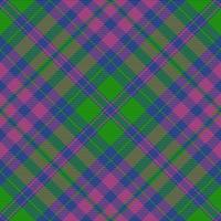 Texture textile pattern. Vector seamless tartan. Check background plaid fabric.