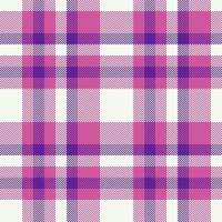 Tartan background seamless. Pattern plaid textile. Vector texture fabric check.