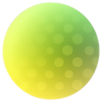 vert et Jaune bouton isolé sur blanc Contexte. vecteur illustration.cercle bouton avec vert et Jaune dégradés png