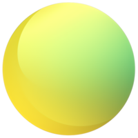 groen en geel knop geïsoleerd Aan wit achtergrond. vector illustratie.cirkel knop met groen en geel hellingen png
