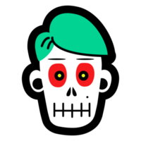 zombie skull png