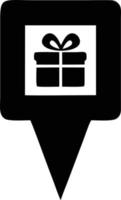 gift icon symbol design vector image. Illustration of the package box present design image. EPS 10.