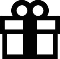 gift icon symbol design vector image. Illustration of the package box present design image. EPS 10.