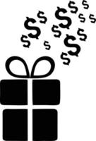 gift icon symbol design vector image. Illustration of the package box present design image. EPS 10.