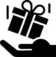 gift icon symbol design vector image. Illustration of the package box present design image. EPS 10.