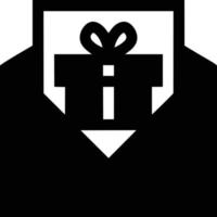 gift icon symbol design vector image. Illustration of the package box present design image. EPS 10.