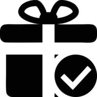 gift icon symbol design vector image. Illustration of the package box present design image. EPS 10.