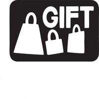 gift icon symbol design vector image. Illustration of the package box present design image. EPS 10.