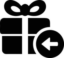gift icon symbol design vector image. Illustration of the package box present design image. EPS 10.