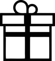 gift icon symbol design vector image. Illustration of the package box present design image. EPS 10.