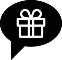 gift icon symbol design vector image. Illustration of the package box present design image. EPS 10.