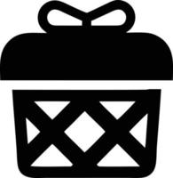 gift icon symbol design vector image. Illustration of the package box present design image. EPS 10.