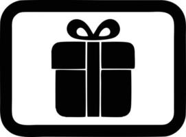 gift icon symbol design vector image. Illustration of the package box present design image. EPS 10.