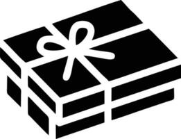 gift icon symbol design vector image. Illustration of the package box present design image. EPS 10.