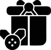 gift icon symbol design vector image. Illustration of the package box present design image. EPS 10.