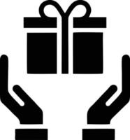 gift icon symbol design vector image. Illustration of the package box present design image. EPS 10.