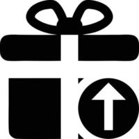 gift icon symbol design vector image. Illustration of the package box present design image. EPS 10.