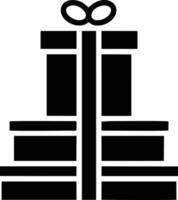 gift icon symbol design vector image. Illustration of the package box present design image. EPS 10.