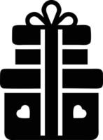 gift icon symbol design vector image. Illustration of the package box present design image. EPS 10.