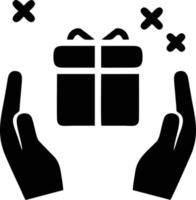 gift icon symbol design vector image. Illustration of the package box present design image. EPS 10.