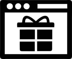 gift icon symbol design vector image. Illustration of the package box present design image. EPS 10.