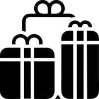 gift icon symbol design vector image. Illustration of the package box present design image. EPS 10.