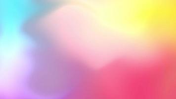 Pastel Colorful candy rainbow bright blurry gradient abstract moving background. video