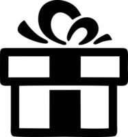 gift icon symbol design vector image. Illustration of the package box present design image. EPS 10.