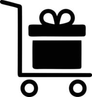 gift icon symbol design vector image. Illustration of the package box present design image. EPS 10.