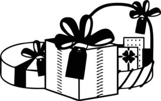 gift icon symbol design vector image. Illustration of the package box present design image. EPS 10.