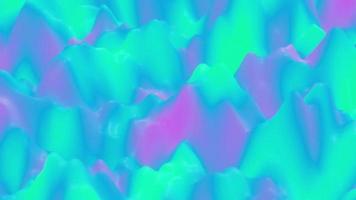 Abstract background of neon color clay video