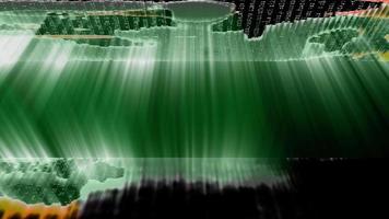 transmisión de abstracción de datos con números, letras y efectos de luz digital - bucle video