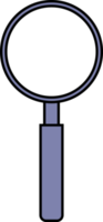 Magnifying glass icon png