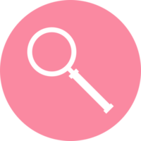 Magnifying glass icon png