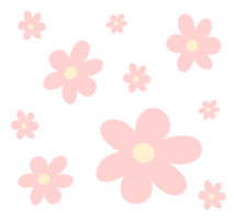 mignonne rose Marguerite fleur png