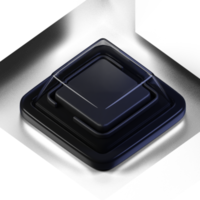 3D Key Caps Or Keyboard icon rendering png