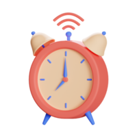alarma reloj 3d icono ilustración png