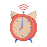 alarma reloj 3d icono ilustración png