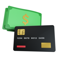 card payment 3d icon illustration png