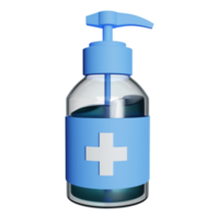 disinfection 3d icon illustration png