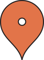 Map location pin icon png