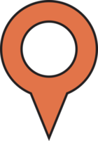 Map location pin icon png